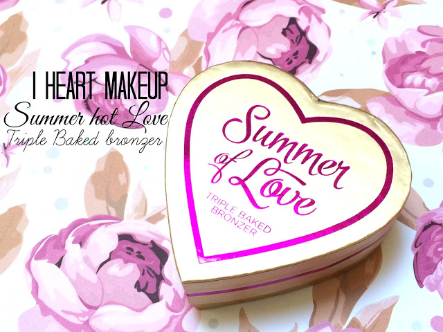 I HEART MAKEUP Blushing Hearts – Love Hot Summer Triple Baked Bronzer