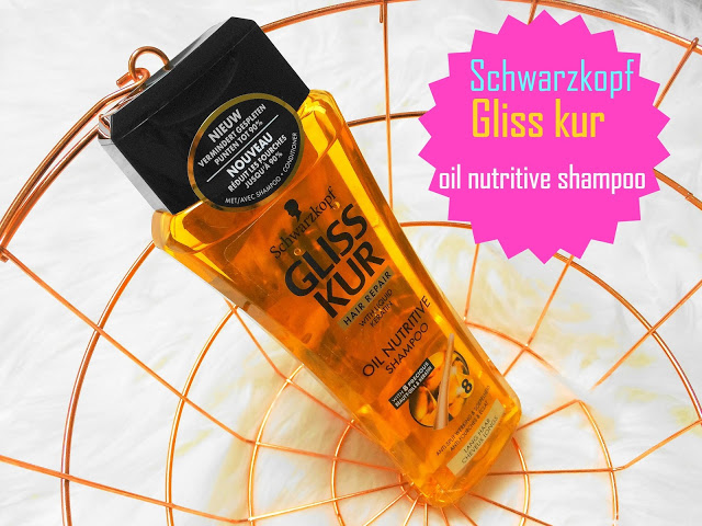 Schwarzkopf Gliss kur oil nutritive shampoo